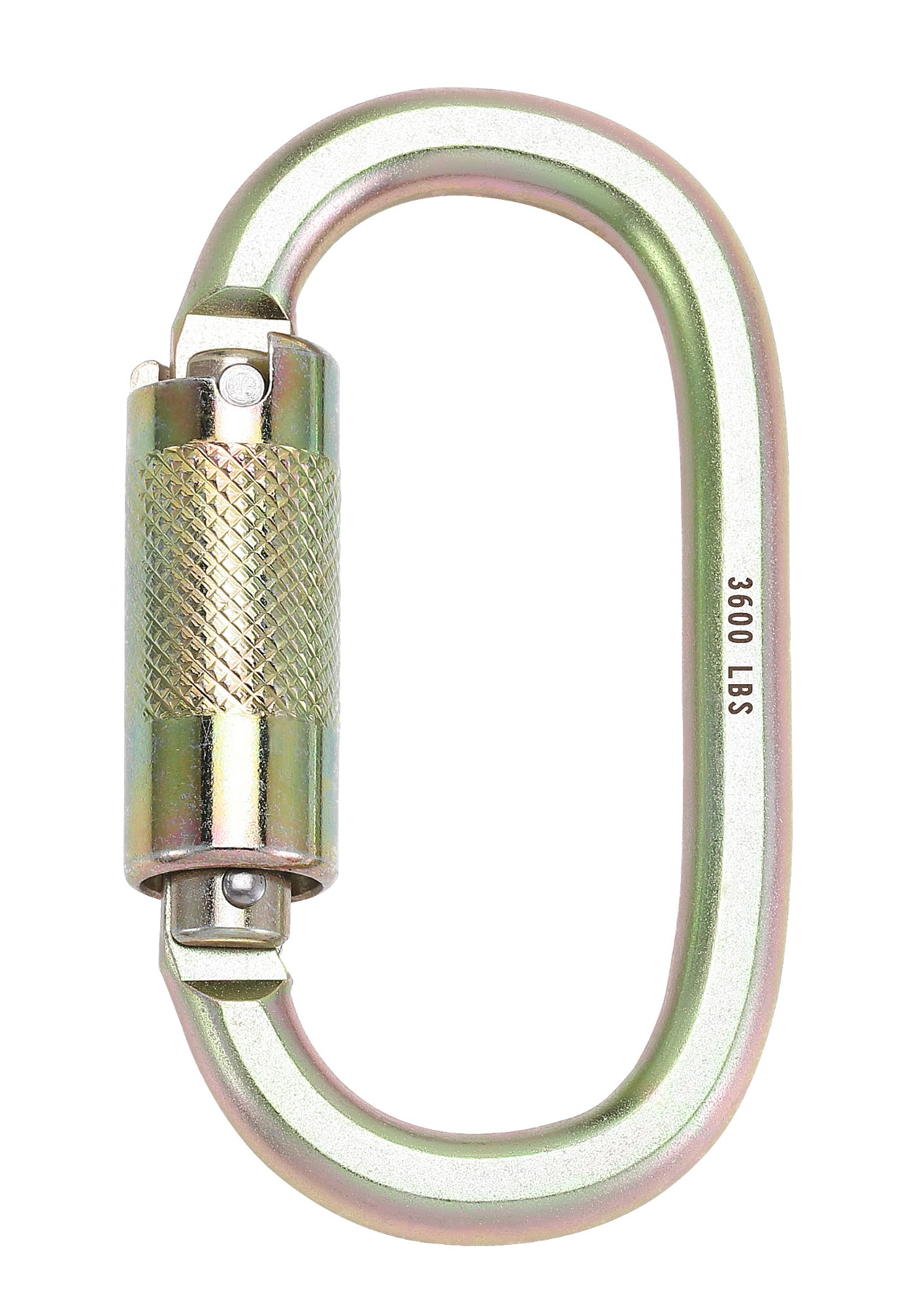 YIC001NT Oval Triple Lock Carabiner (ANSI)